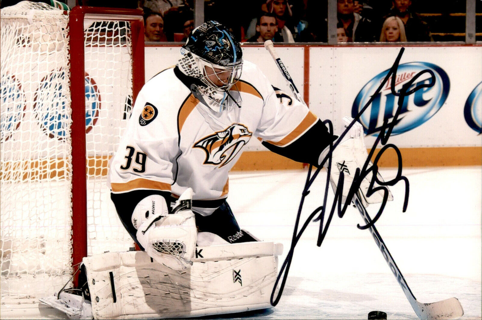 Marek Mazanec SIGNED 4x6 Photo Poster painting NASHVILLE PREDATORS #9