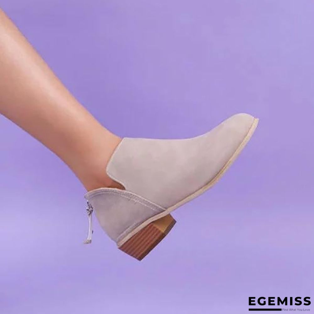 Casual Daily Chunky Heel Shoes | EGEMISS