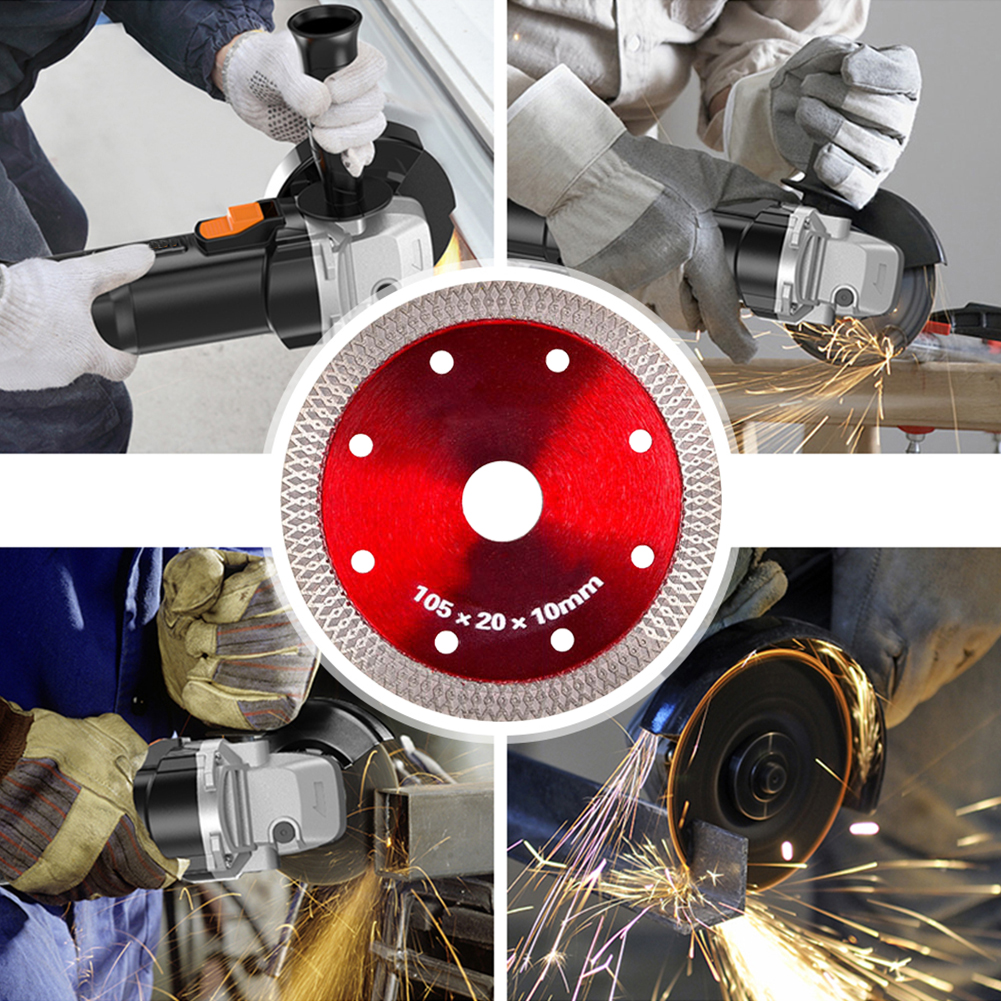 

105/115mm Ultra-thin Diamond Cutting Sheet Saw Blades for Tile Concrete, 110mm, 501 Original