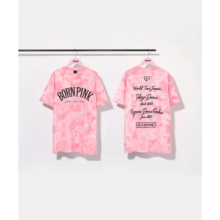 BLACKPINK World Tour BORN PINK JAPAN Same Logo T-shirt