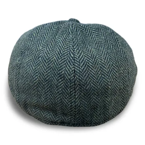 Hatsfashion-The Original 5-Panel   Cap - Dark Olive Green Herringbone