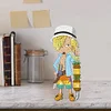 Ornement Acrylique Anime Une Pi&egrave;ce Sanji (Secouant La T&ecirc;te) -Diy
