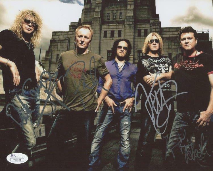 REPRINT - DEF LEPPARD Joe Elliott Autographed Signed 8 x 10 Photo Poster painting Poster RP