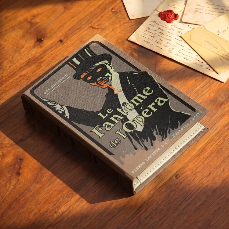 The Phantom of the Opera by Gaston Leroux Book Wallet