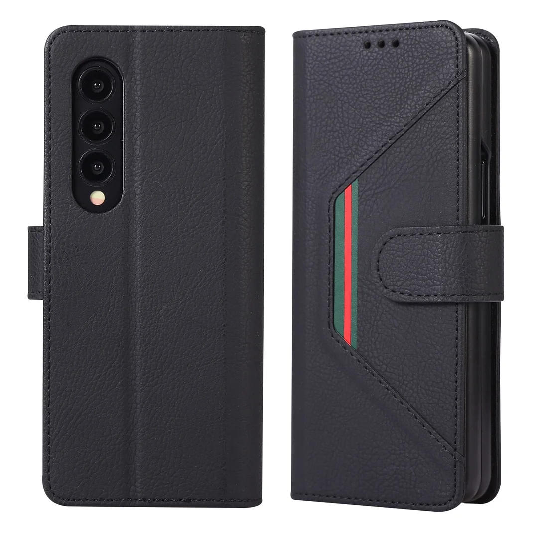Suitable for Samsung Z Fold5/4 mobile phone case flip leather case