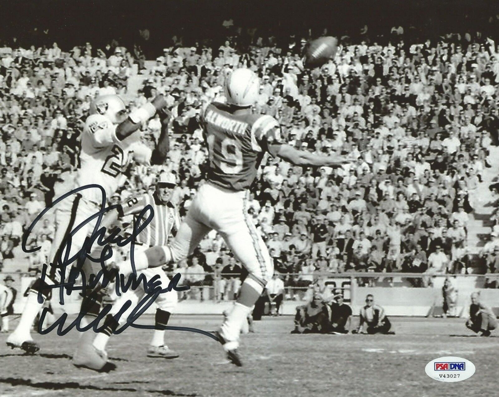 Fred Williamson Signed AFL Raiders 8x10 Photo Poster painting PSA/DNA COA Football Picture Auto