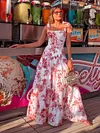 Lace-Up Condole Belt Bohemia Maxi Dresses