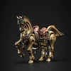 Movable magnetic metal minifigure decoration for living room and entryway, horse figurine assembly model