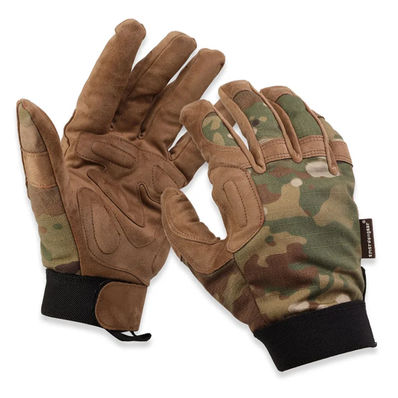 Outdoor Tactical Motorcycle Riding Full Finger Wear-resistant Gloves