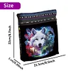 DIY Wolf Special Shape Diamond Painting Shopping Bag Shoulder Bag