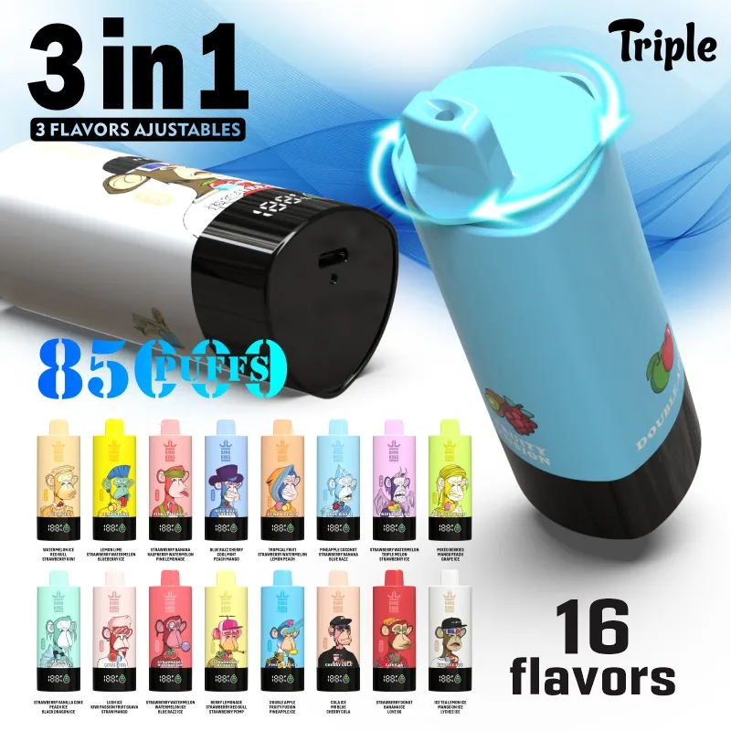 Bang King Triple 85000 Puffs  3-in-1（10PCS）EU mysite fumotvapeshop