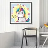 uk.everydayedeals (Limited Stock)Paint By Number - Oil Painting -  Cartoon Animals (40*40Cm)