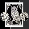 Diamond Painting-DIY Special Shaped Drill Pearl Painting Owl(30x40cm)