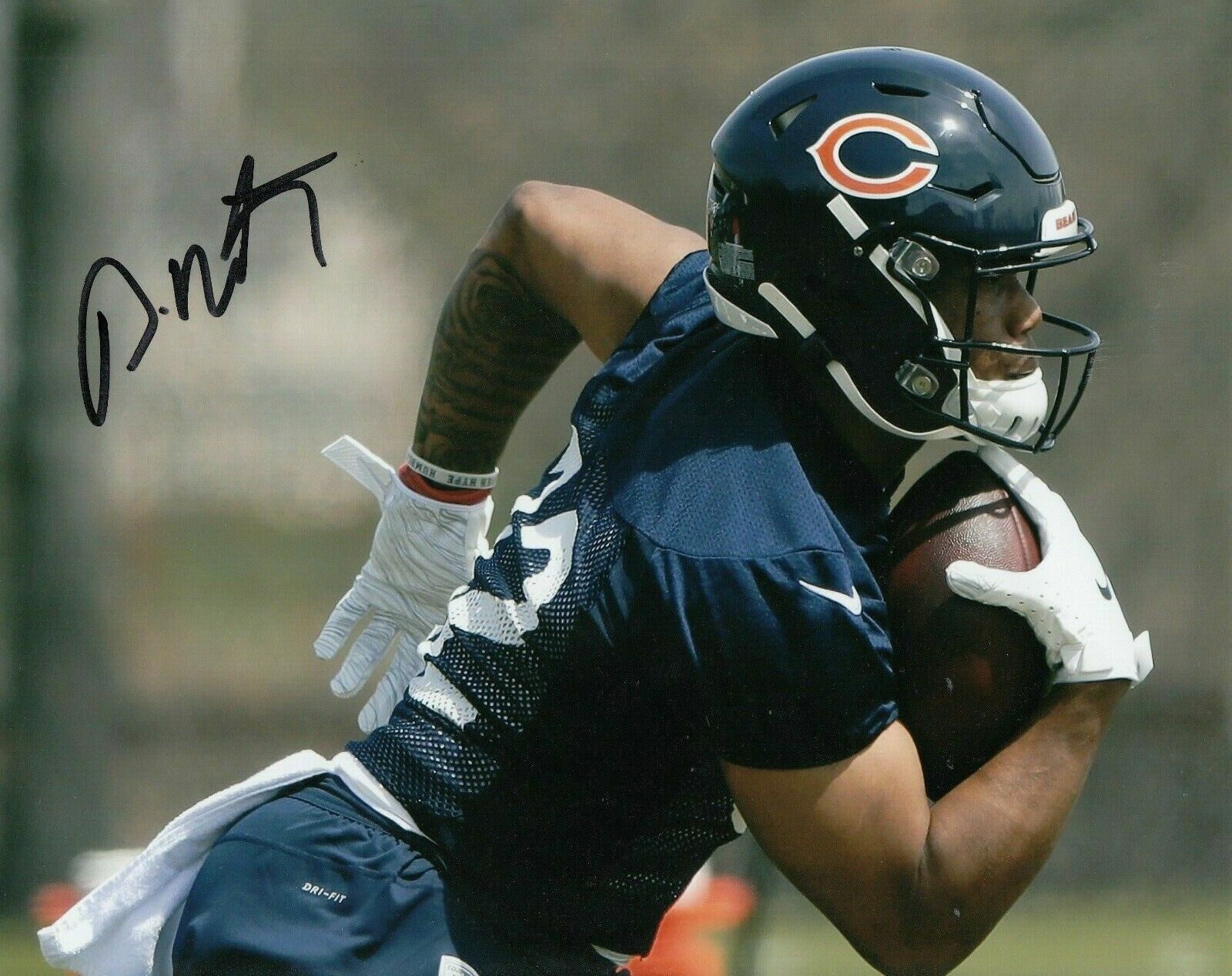 David Montgomery Autographed Signed 8x10 Photo Poster painting ( Bears ) REPRINT