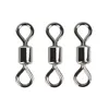 140Pcs Fishing Swivel Snaps Kit Ball Bearing Swivels Triple Swivel Connectors