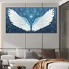 Diamond Painting - DIY Full Round Drill Angel Wings(85*45 CM)