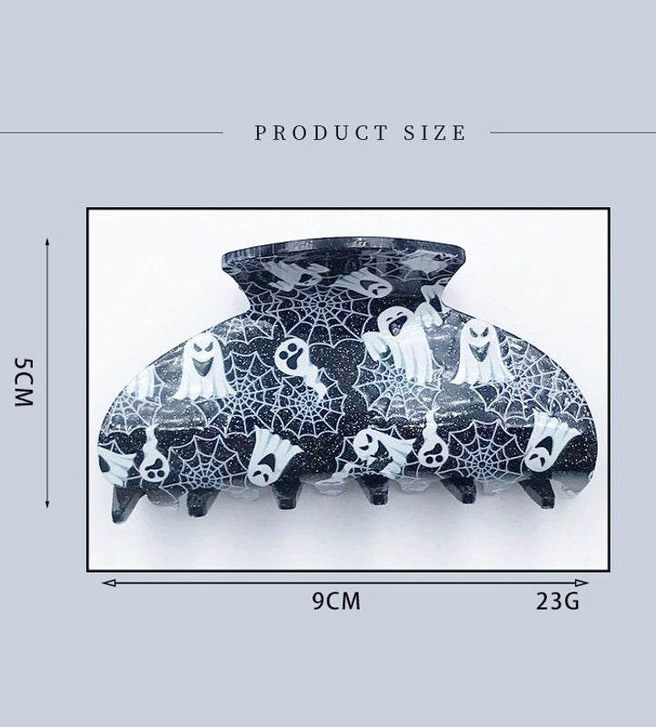 Halloween Lady Women’s Spider Web Arylic Hair Claws