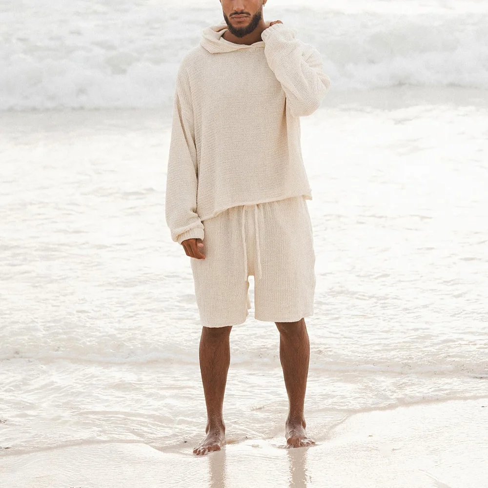 Beach Holiday Casual Linen Shorts-inspireuse