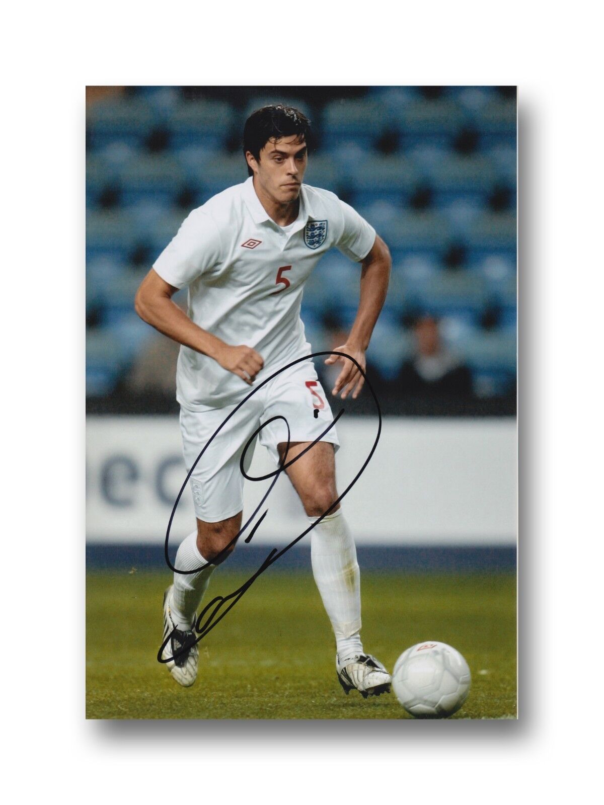 ENGLAND HAND SIGNED JAMES TOMKINS 12X8 Photo Poster painting.