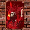 Slipknot - Panneaux en &eacute;tain m&eacute;tallique(20*30cm/30*40cm) - Musique