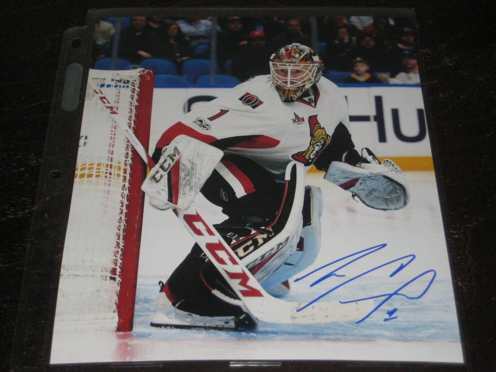 MIKE CONDON autographed OTTAWA SENATORS 8X10 Photo Poster painting #2