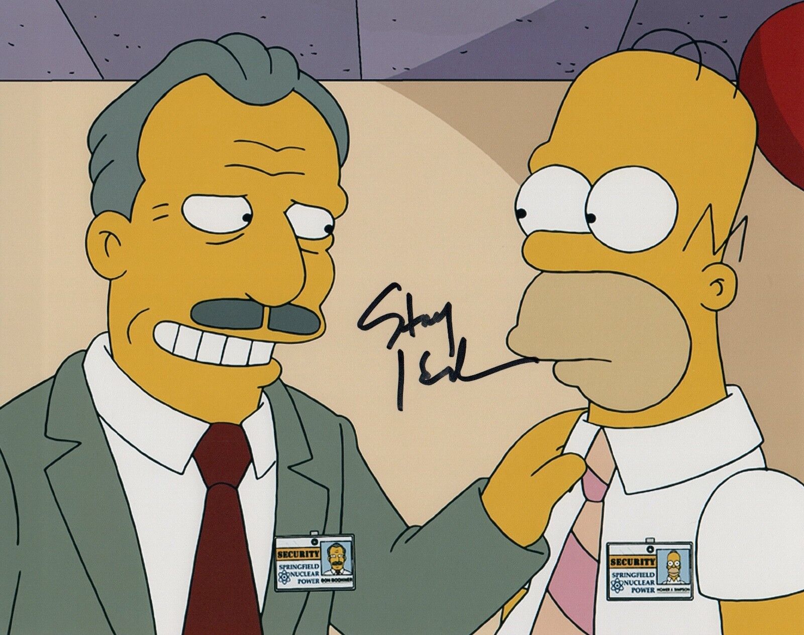 Stacy Keach Signed Autograph 8x10 Photo Poster painting Up In Smoke THE SIMPSONS COA