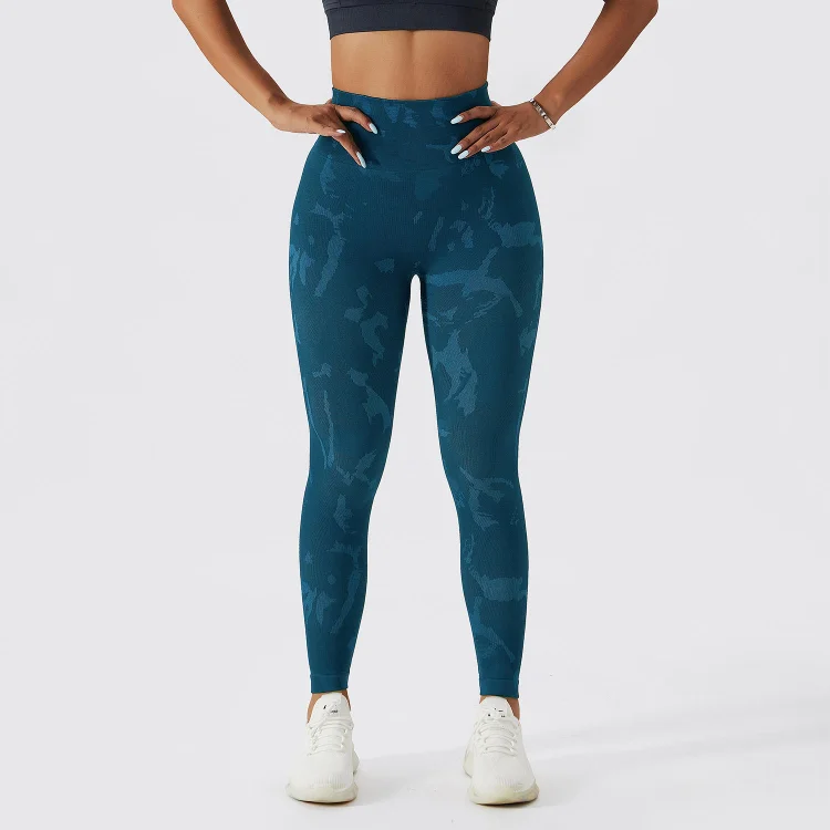 PASUXI Women's Fitness Seamless Yoga Pants High Waist Workout Sport Yoga Pants Plus Size Gym Leggings huanwei