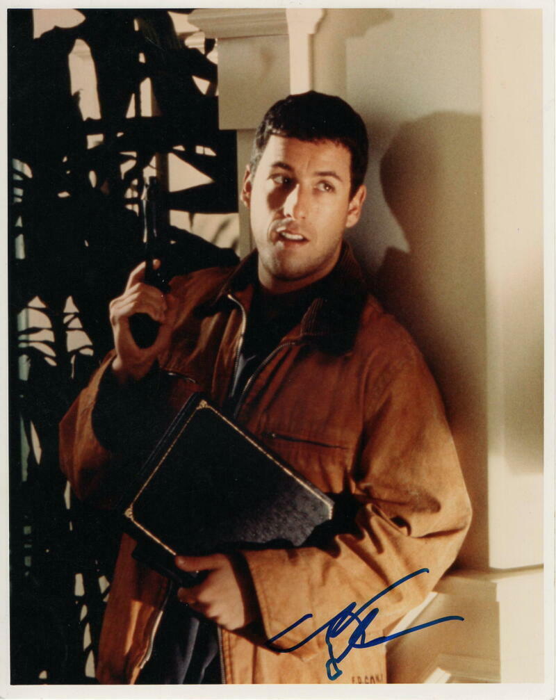 ADAM SANDLER SIGNED AUTOGRAPH 8x10 Photo Poster painting BILLY MADISON HAPPY GILMORE UNCUT GEMS