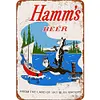 (Multi Style)Hamm's Beer - Metal Tin Signs(8*12Inch/12*16Inch) - Bar
