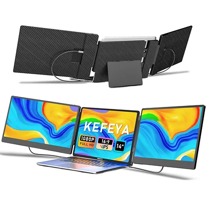 KEFEYA ノートパソコン画面エクステンダー 14インチ ポータブルモニター Amazon.co.jp: KEFEYA ノートパソコン画面エクステンダー 14