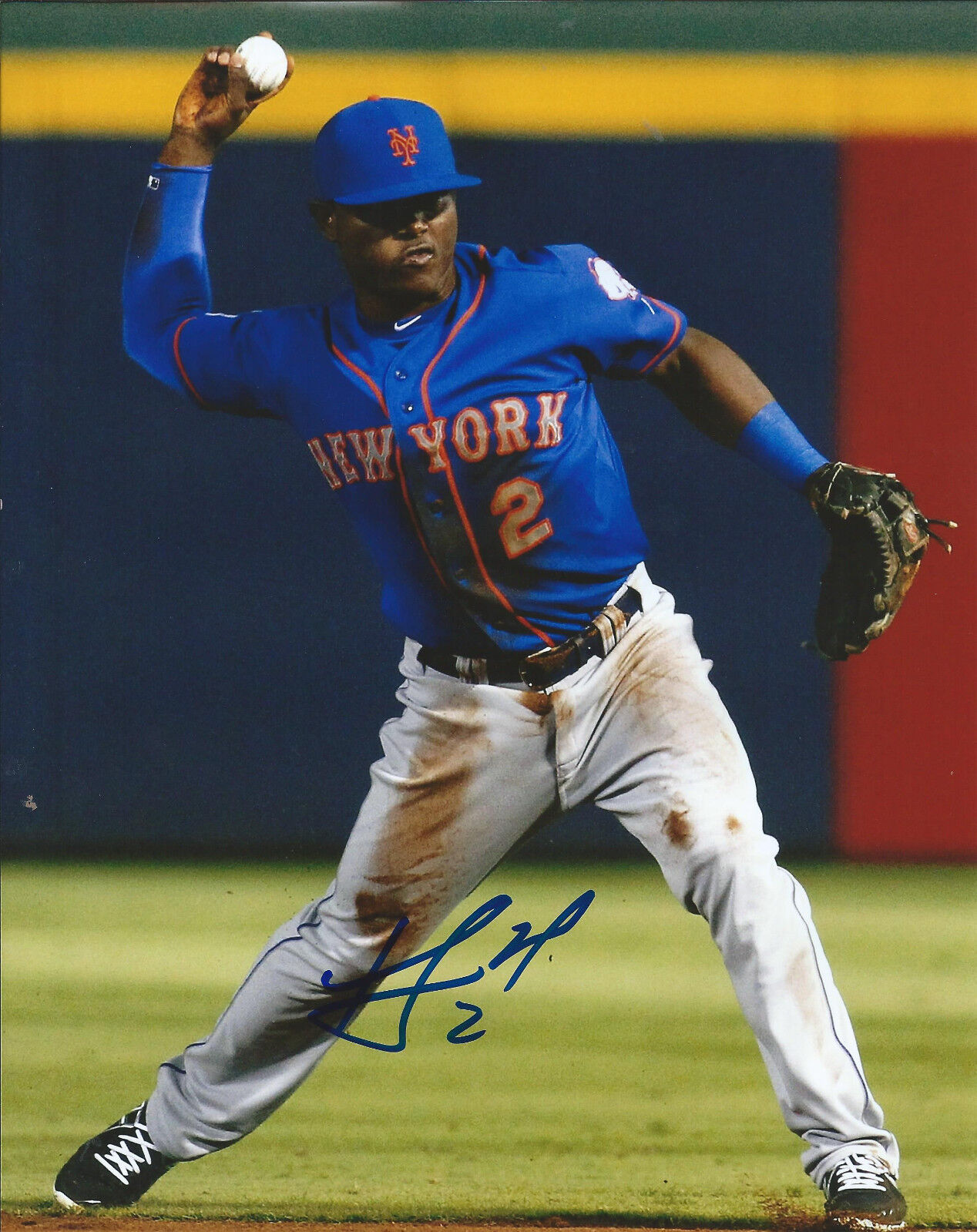 DILSON HERRERA signed autographed NEW YORK METS 8x10 Photo Poster painting W/COA