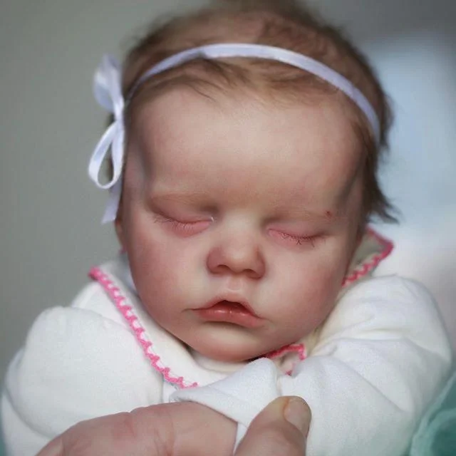 Dollreborns®12'' Blanca Realistic Baby Girl Doll, Cute Gift