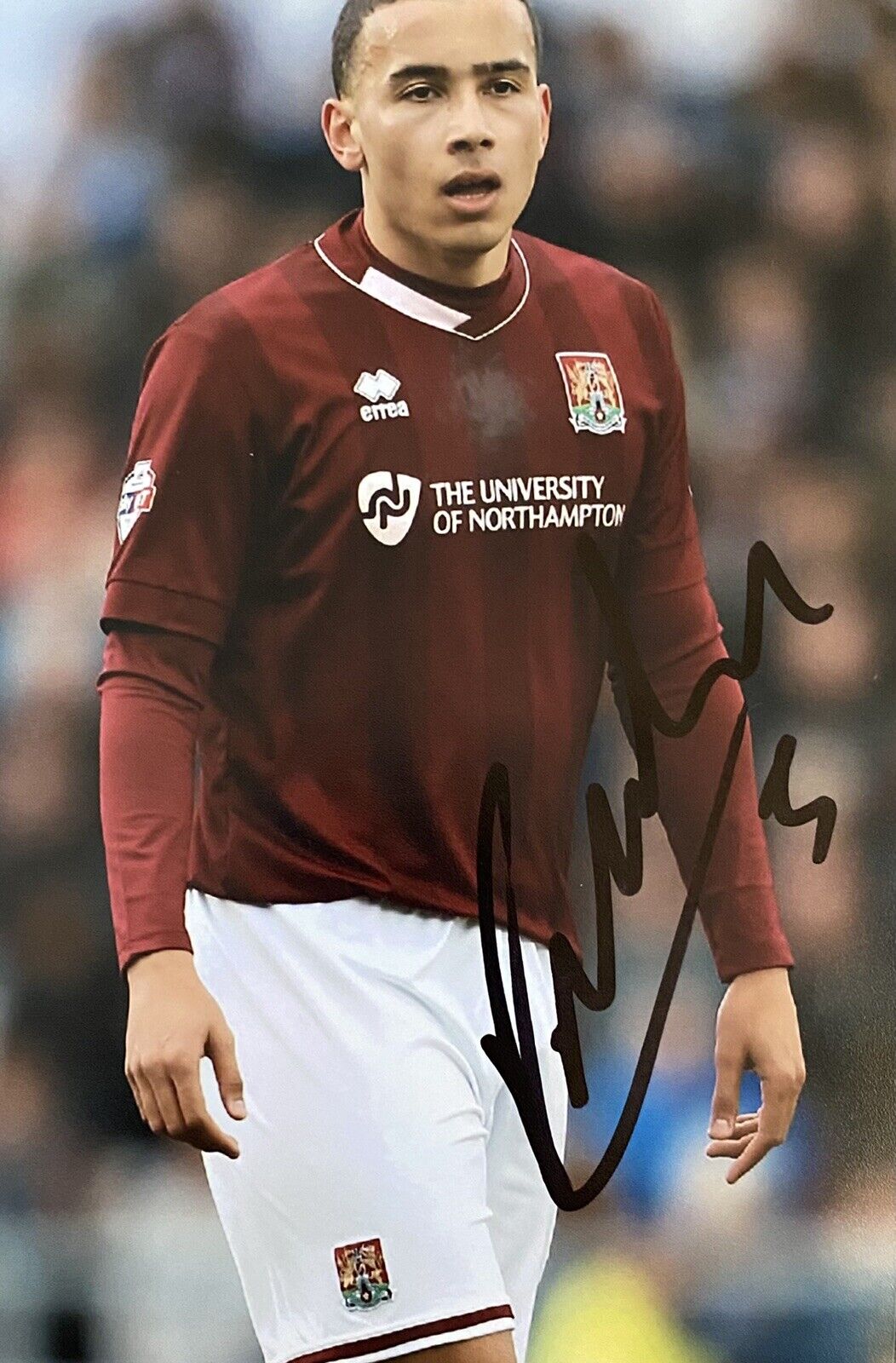 Rod McDonald Genuine Hand Signed Northampton Town 6X4 Photo Poster painting