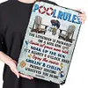 Pool rules - Vintage Metal Signs - 20*30cm/30*40cm - Warning