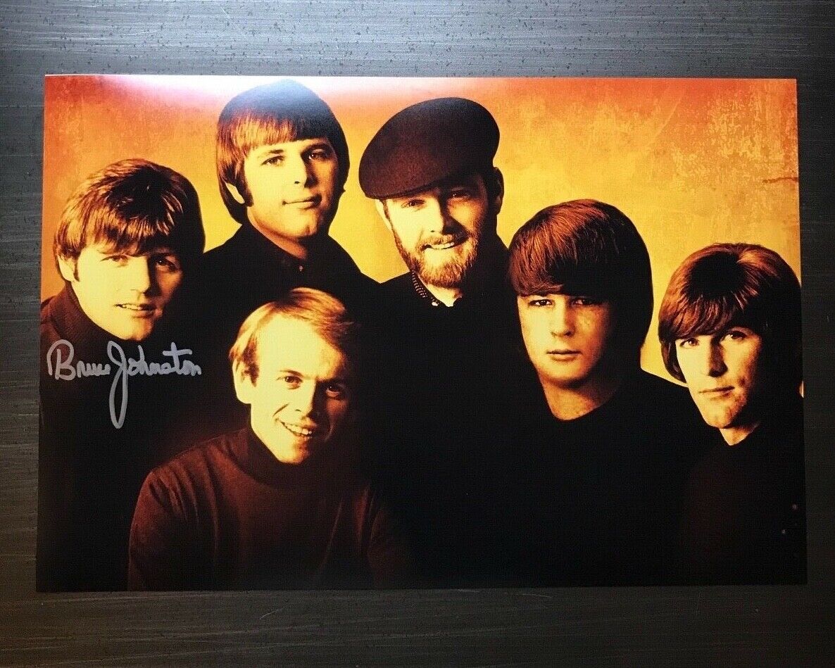 * BRUCE JOHNSTON * signed autographed 12x18 Photo Poster painting * THE BEACH BOYS * PROOF * 2