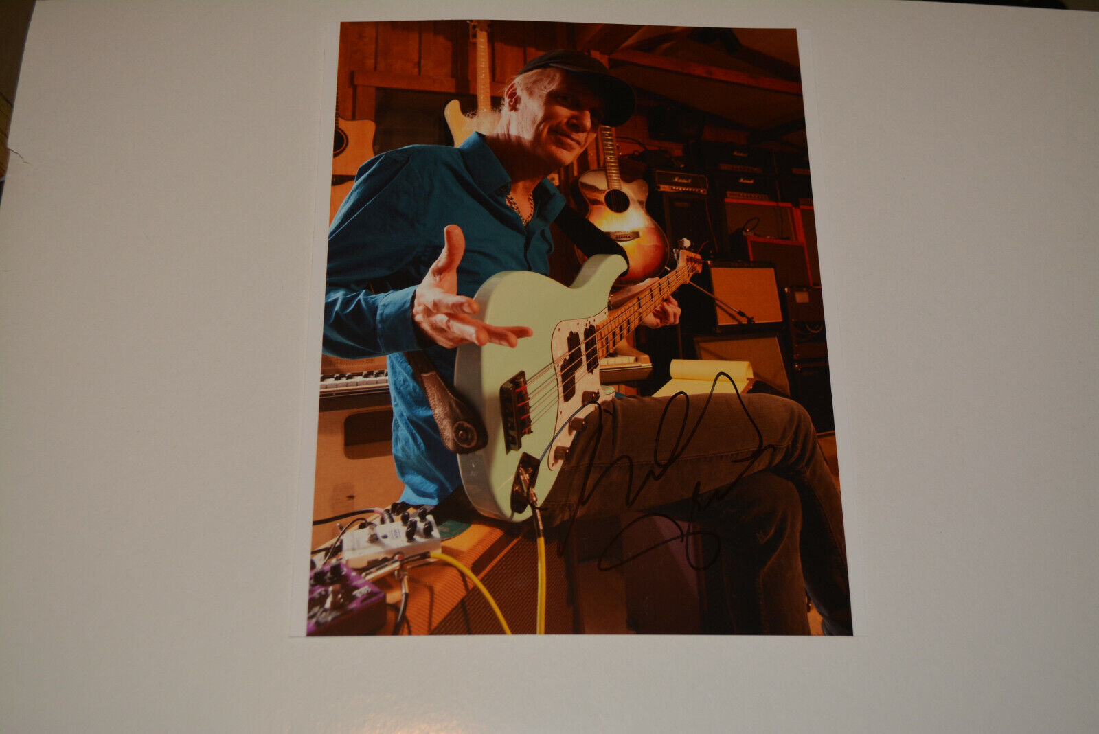 BILLY SHEEHAN signed autograph In Person 8x10 (20x25 cm)