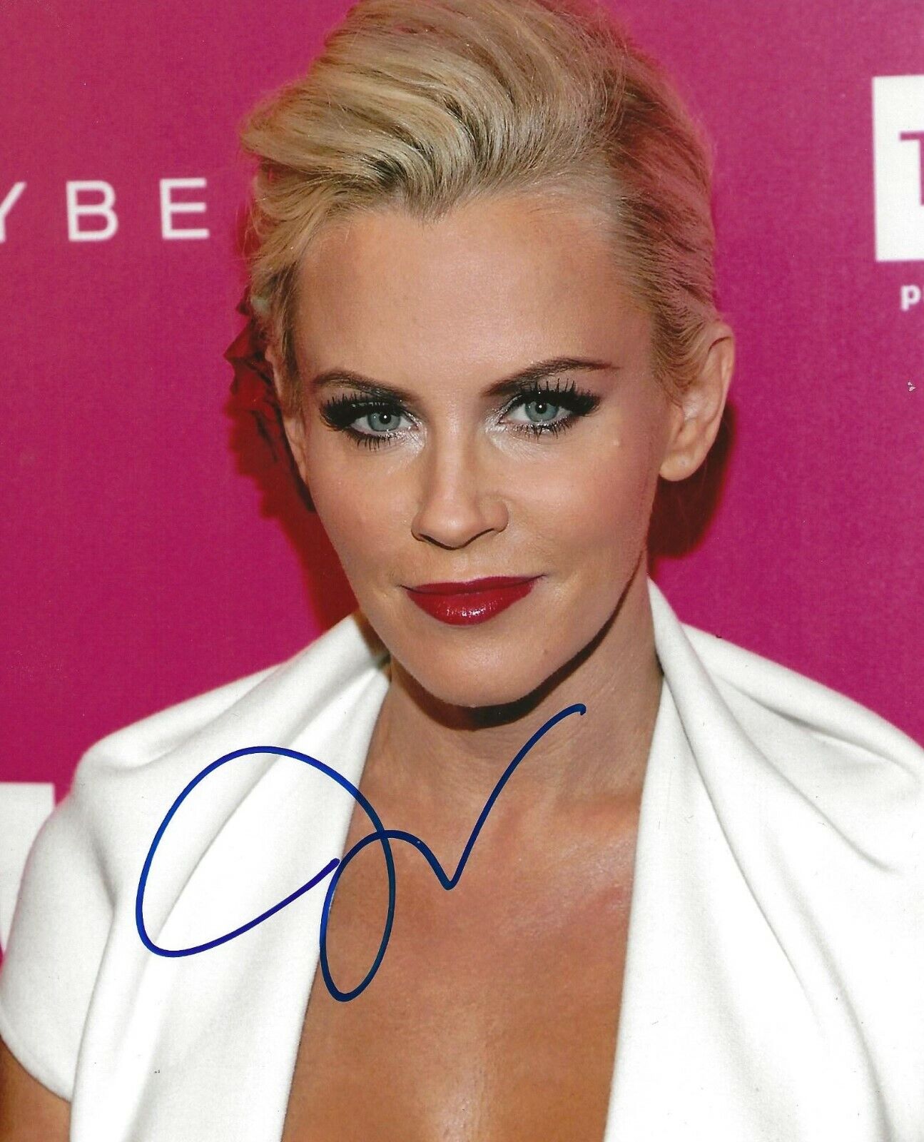 Jenny McCarthy MTV Model Playboy signed Hot 8x10 Photo Poster painting autographed