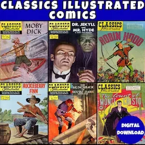 Classics Illustrated Comics Collection - 235 PDF Comic Books - Digital ...