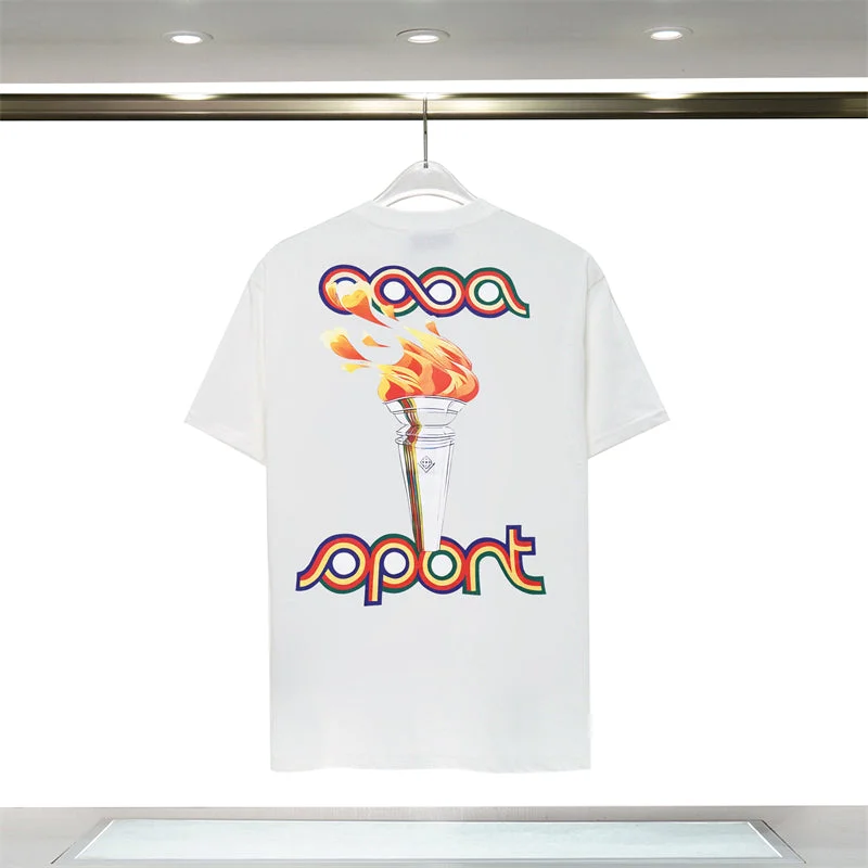 Casablanca 2023 new fashion T-shirt short sleeves