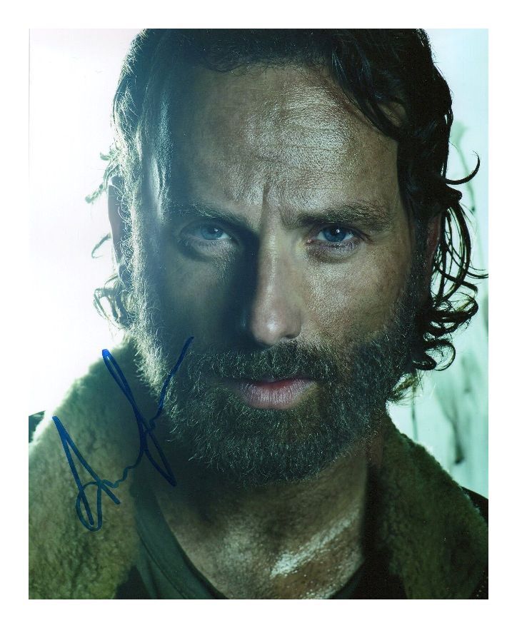 ANDREW LINCOLN - THE WALKING DEAD AUTOGRAPHED SIGNED A4 PP POSTER Photo Poster painting PRINT 8