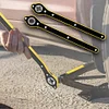 2 Pack Tire Wheel Handle Repair Tool Tire Wheel Lug Wrench for Car SUV Sedan Van