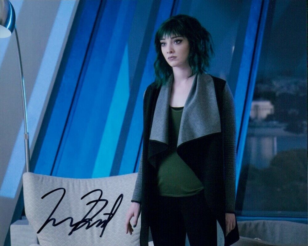 Emma Dumont autographed 8x10 Photo Poster painting COA