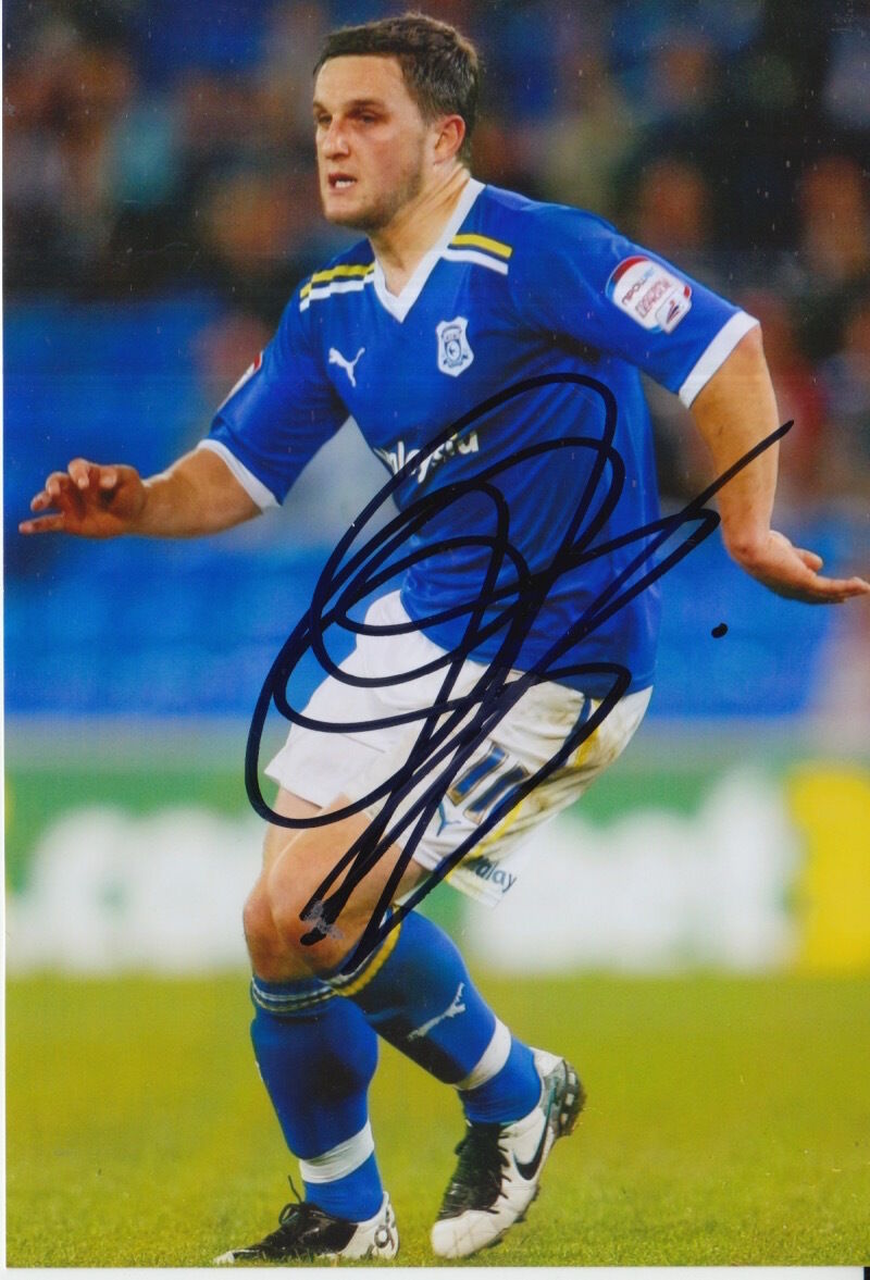 CARDIFF CITY HAND SIGNED CRAIG CONWAY 6X4 Photo Poster painting 1.