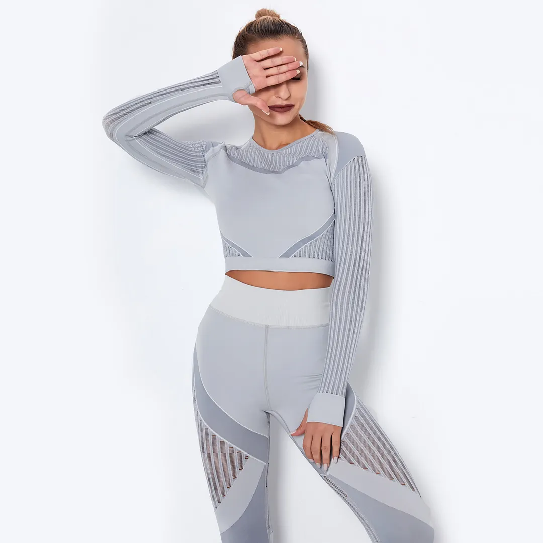 Women's crop shirt workout