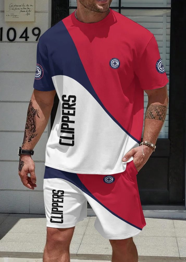 LA Clippers  Limited Edition Top And Shorts Two-Piece Suits
