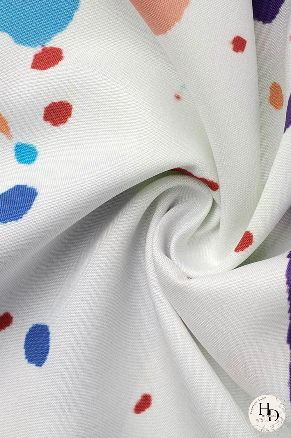 Black Pink Casual Print Patchwork Slit Turndown Collar Tops