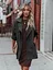 Coats Woman 2025 Solid Color Lapel Single Breasted Loose Trench Coat for Women Jackets Long Coat Autumn Clothes Women Top