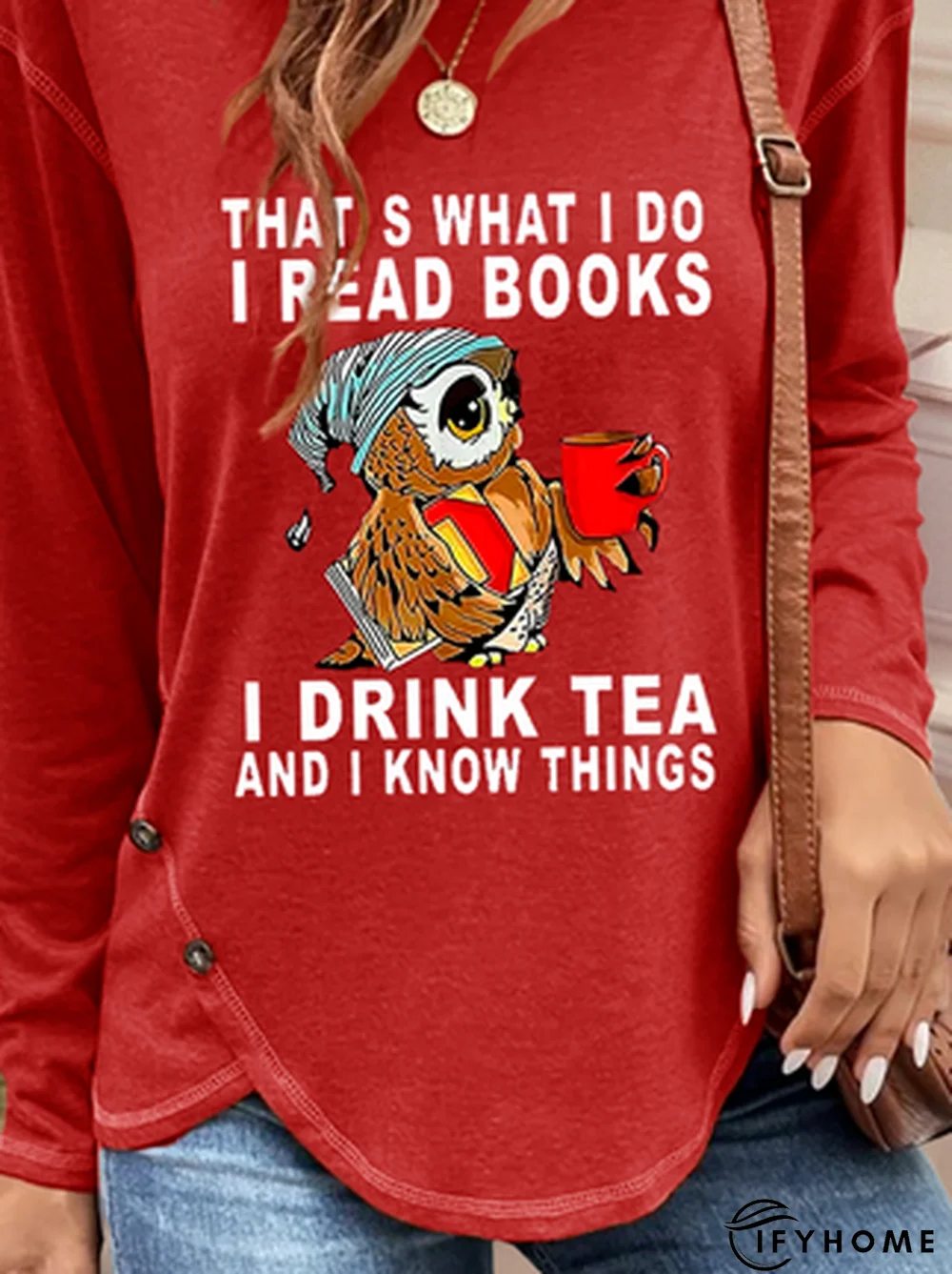 That's What I Do I Read Books Casual T-Shirt | IFYHOME