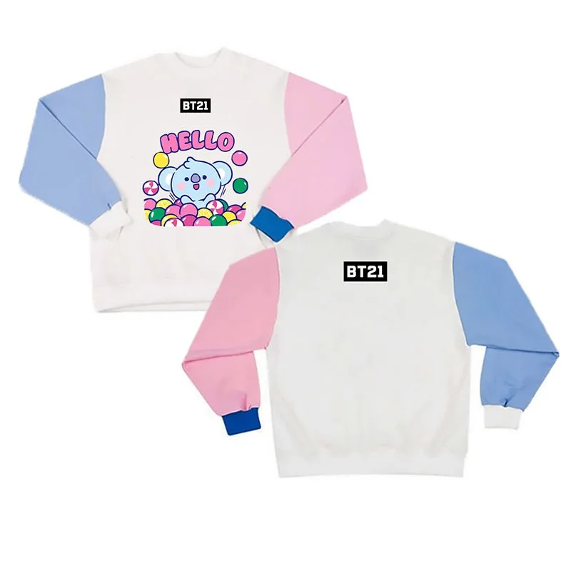 방탄소년단 BT21 Cartoon Loose T-shirt