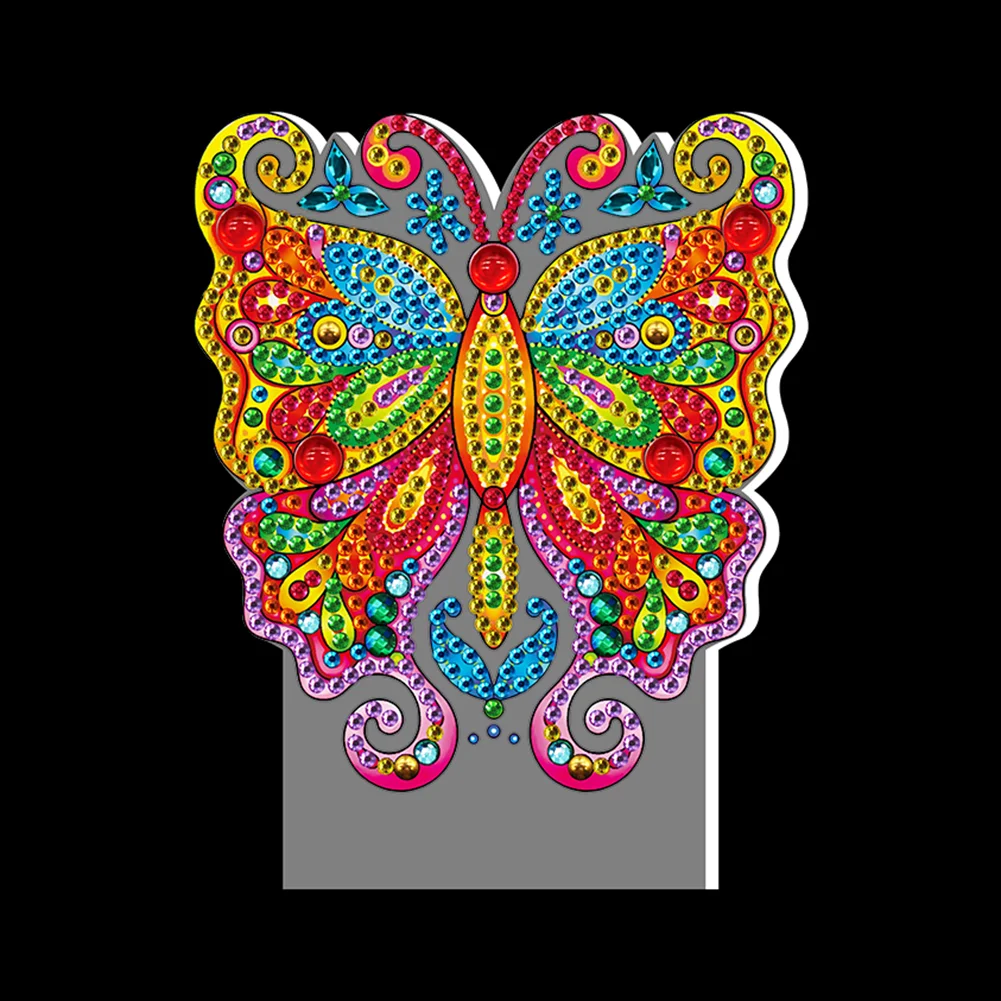 Butterfly DIY Diamond Painting LED Light Embroidery Night Lamp Home Decor